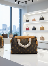 LVAKDE MONOGRAM BOSTON LADIES SLING BAG